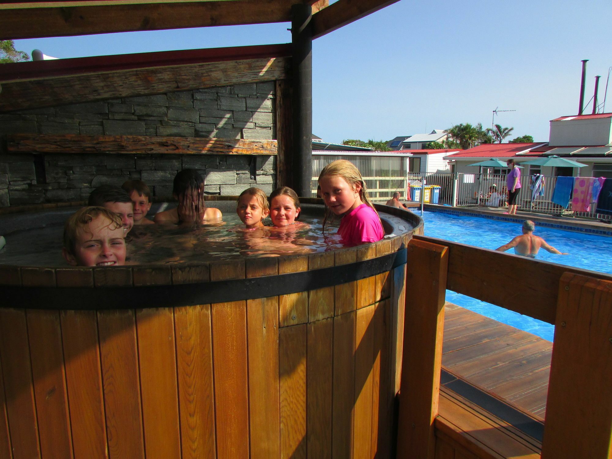 Cosy Corner Holiday Park Маунт Маунгануи Екстериор снимка